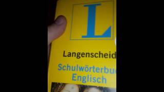 Langenscheidt Schulwörterbuch - Bewertung/Empfehlung