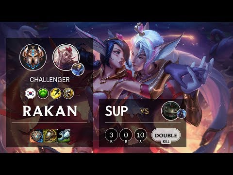 Rakan Support vs Tahm Kench - KR Challenger Patch 10.10