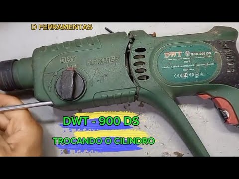 FURADEIRA MARTELETE DWT ( Trocando o cilindro ).