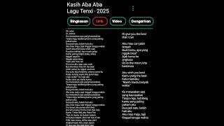 Download lagu Naykilla Tenxi & jemsii - Kasih Aba - Aba (Lirik video musik) mp3