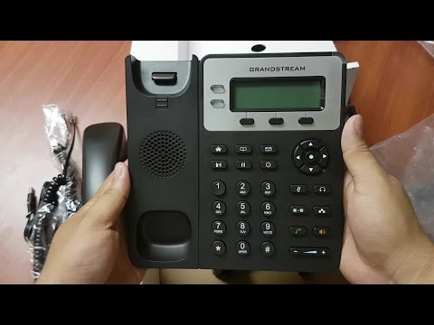 Grandstream SIP GXP1620 įėjimo bazė video