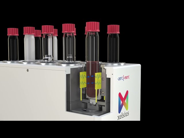 10 individuell temperierte und gesteuerte Experimente, platzsparend in nur einem einzigen Gerät