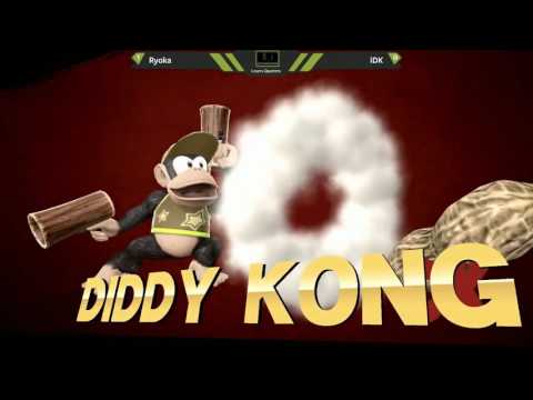 Smash Lounge 87 - Ryoka (Diddy Kong) vs iDK (Donkey Kong)