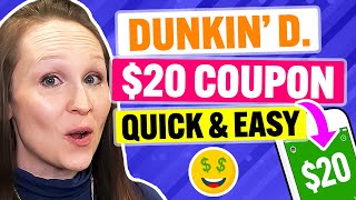 FREE Dunkin' Donuts Coupon & Promo Code 2022: Get MAX Discounts Quickly! (100% Works)
