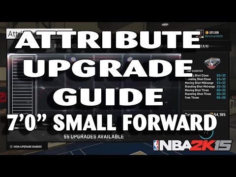 NBA 2K15 How to Upgrade your MyPlayer - 7'0" Small Forward - Best Strategy