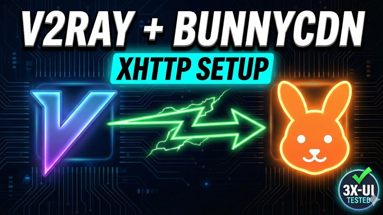 How to Set Up V2Ray with BunnyCDN (XHTTP Protocol) | 3X-UI Tutorial