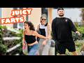 Funny FART Prank It S A CHEEK QUAKE At The Beach
