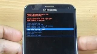 Samsung Galaxy S5 Neo hard reset