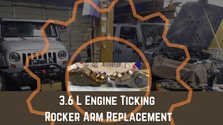 3.6 Liter Ticking Noise Fix | Rocker Replacement | Chrysler | Jeep | Pentastar