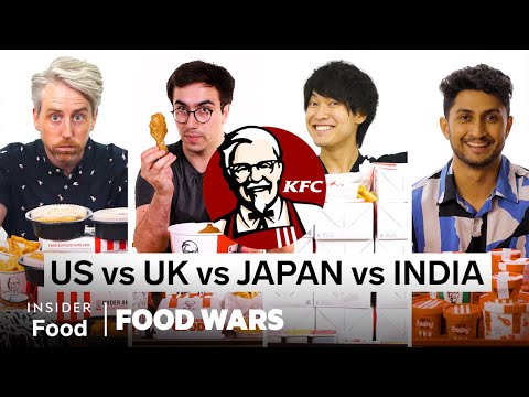 US vs UK vs Japan vs India KFC | Food Wars | Food Insider