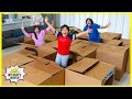Box Fort Maze Ryan S Mystery Playdate At Home Challenge