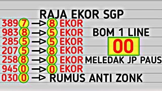 RUMUS JITU SGP KEPALA EKOR HARI INI || PREDIKSI SGP 15 OKTOBER 2026 || BOCORAN S