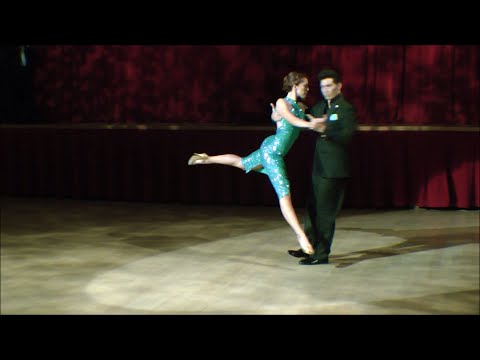 Maxi Copello y Raquel Makow at Vecher Tango December 1, 2018