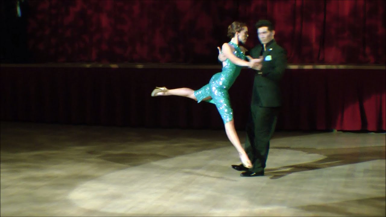 Maxi Copello y Raquel Makow at Vecher Tango December 1, 2018