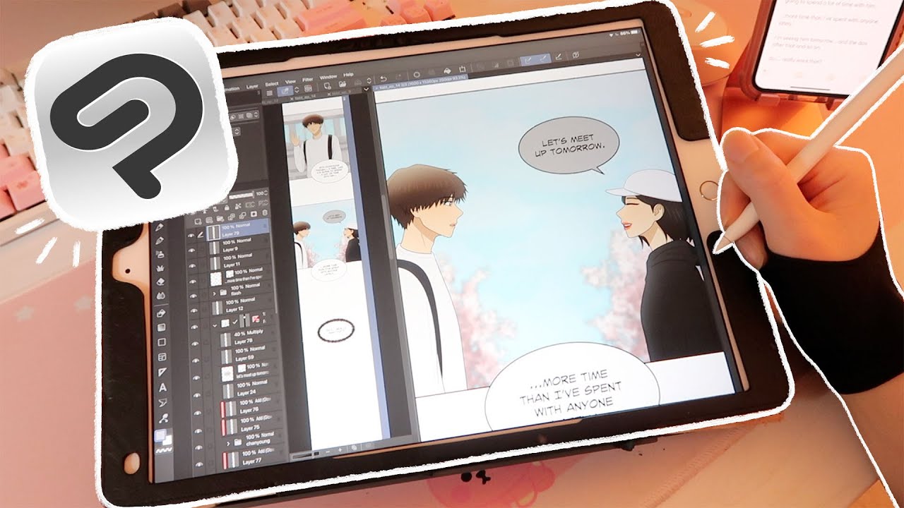 How to make a webtoon with CLIP STUDIO PAINT (beginner friendly) webtoon tips, drawing with nina!