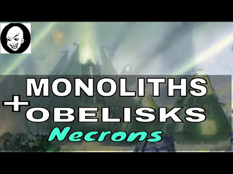 Necron Monoliths and Obelisks