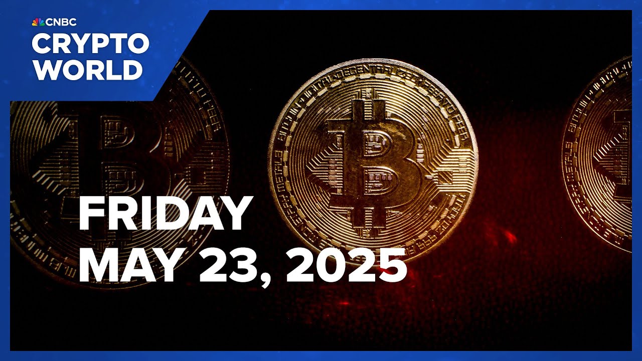 Bitcoin drops as Trump calls for 50% tariff on European Union starting next month: CNBC Crypto World