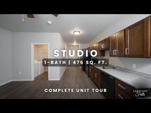 Crescent Falls: Studio Apartment Home Tour