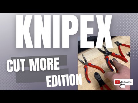 6 Knipex Tools to a better setup! It will cut!!