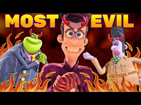 Every Aardman Animation Villain: Evil to Most Evil