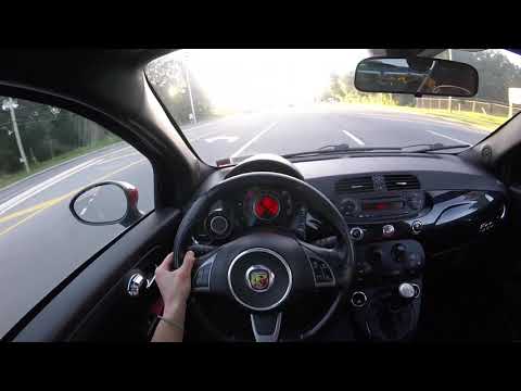 2013 Fiat 500 Abarth POV