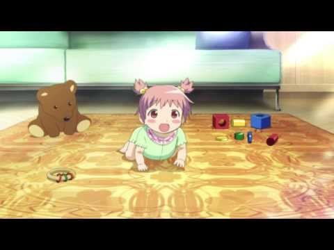 Puella Magi Madoka Magica Movie - Young Madoka (OP Scene 2)