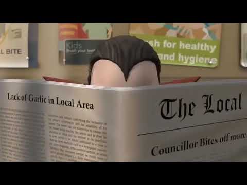 Vampire’s crown. Animated short Film. Дракула  лечит зубы у Стоматолога.