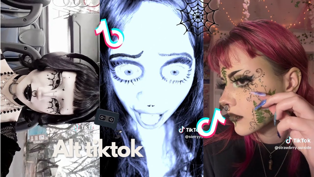 Alt tiktok compilation 26 🥀⛓️ #alt #goth #alternative #grunge #gothic