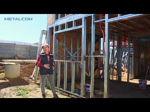 Vivienda dos pisos en Metalcon® de Cintac