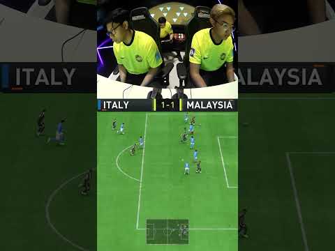 ITALY v MALAYSIA IN THE FIFAe NATIONS CUP! #fifa #football #esports