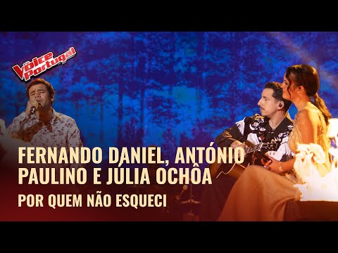 Fernando Daniel, António Paulino e Júlia Ochôa - "Por Quem Não Esqueci" | The Voice Portugal 2025