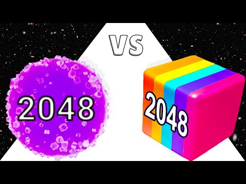 2048 MARMALADE: Merge Jelly Bubble (vs) Jelly Run🕹️ Satisfying ASMR Gameplay