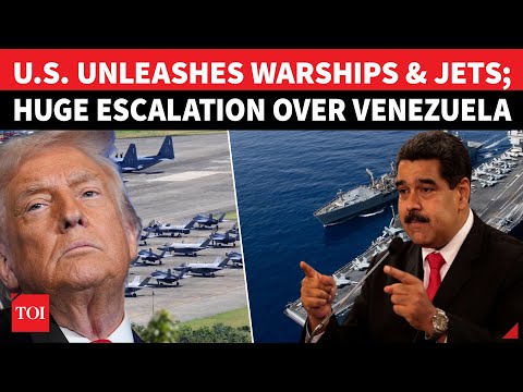 ON CAM: U.S. Bombs Venezuela, Now Deploys 15000 Troops & Unleashes F-35 Jets & Deadly Warships