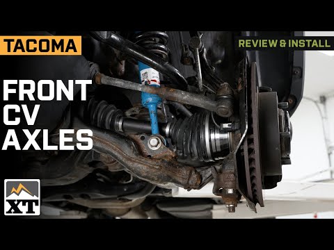 2005-2020 4WD Tacoma Front CV Axles Review & Install