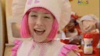LazyTown song - Cooking By The Book