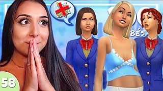 LYCÉENNE ET MAMAN ADO... *100 baby challenge* EP58 | sims 4