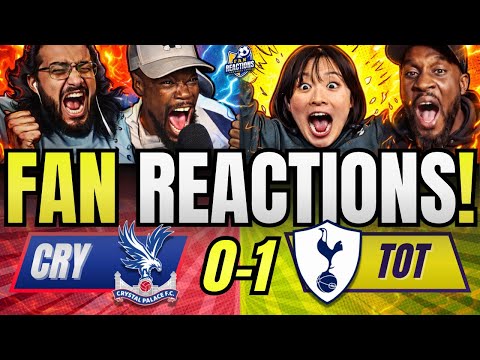 SPURS FANS REACTION TO CRYSTAL PALACE 0-1 TOTTENHAM | PREMIER LEAGUE FAN REACTIONS