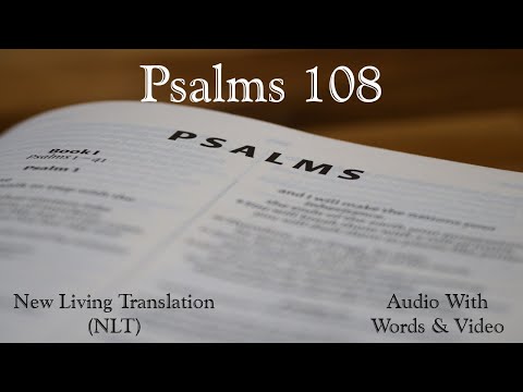 Psalms 108 - New Living Translation (NLT) Audio Bible.