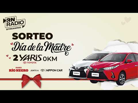 Sorteo del Día de la Madre de Diario RÍO NEGRO: ¡dos Toyota Yaris 0 km!