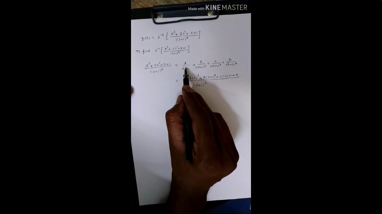 Solution of Second order ODE using Laplace Transforms - part 1
