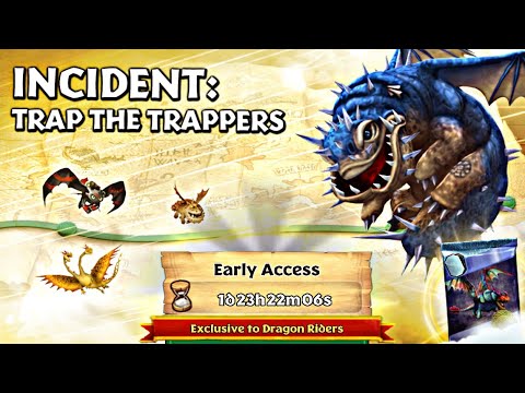 INCIDENT:TRAP THE TRAPPERS - New Gauntlet Event - Dragons:Rise of Berk