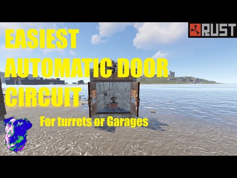 Easiest Automatic Door Circuit - Rust 2022 Base Design Stuff