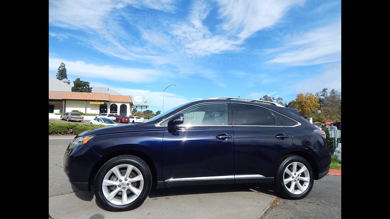 2010 Lexus RX350 AWD SUV in depth walk around video ...