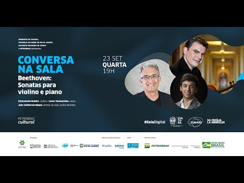 Emmanuele Baldini  e Lucas Thomazinho. Tema: Sonatas para violino e piano de Beethoven