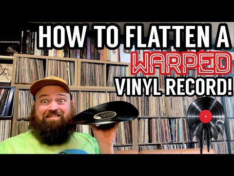 How I Flatten Warped Vinyl Records