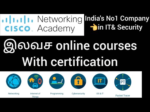 Free Cisco online courses with certification/Cisco networking academy/100% FREE Networking courses/