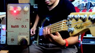 Video thumbnail for BASS D.I. demo #1 : Active 5 strings Fender American Deluxe P bass by Maxz DAD audio