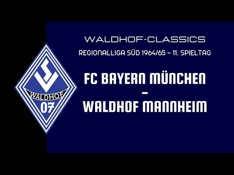 1964/65 | FC Bayern München - SV Waldhof Mannheim