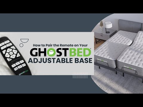 How To Pair Your Ghostbed Adjustable Base Remote Fast Reset Sync Guide