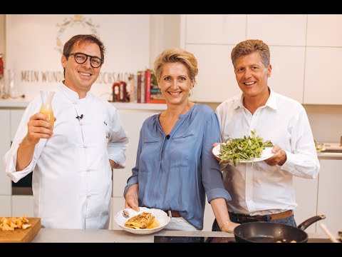 Eierschwammerl-Omelett mit Thai-Basilikum – mit Max Stiegl